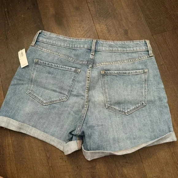 NWT old navy high rise secret slim pockets shorts 8 - Picture 3 of 5